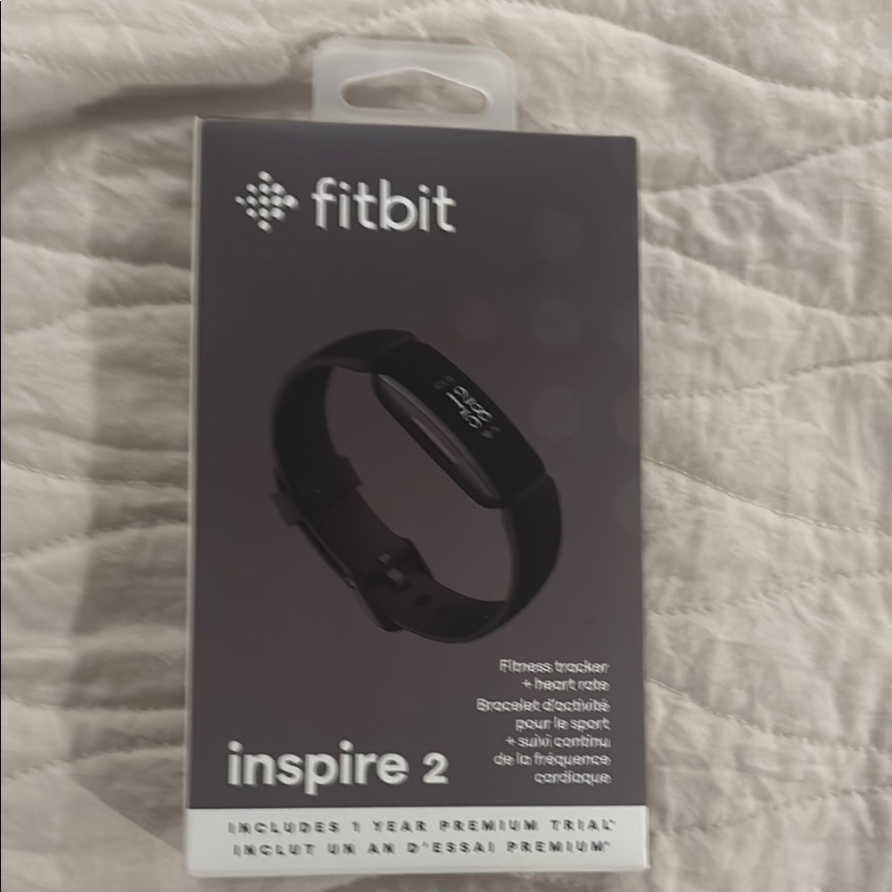 Fitbit Inspire 2 Activity Tracker - Black (brand new in box) (016A)